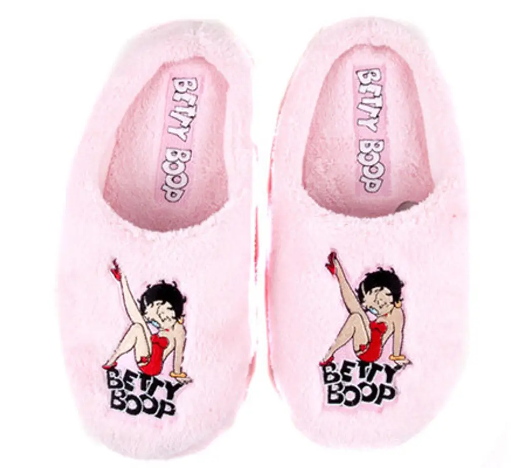 Betty Boop Pink Slippers