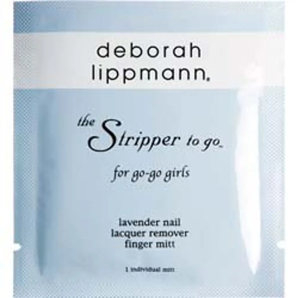 Deborah Lippmann the Stripper to Go Lavender Lacquer Remover Mitts