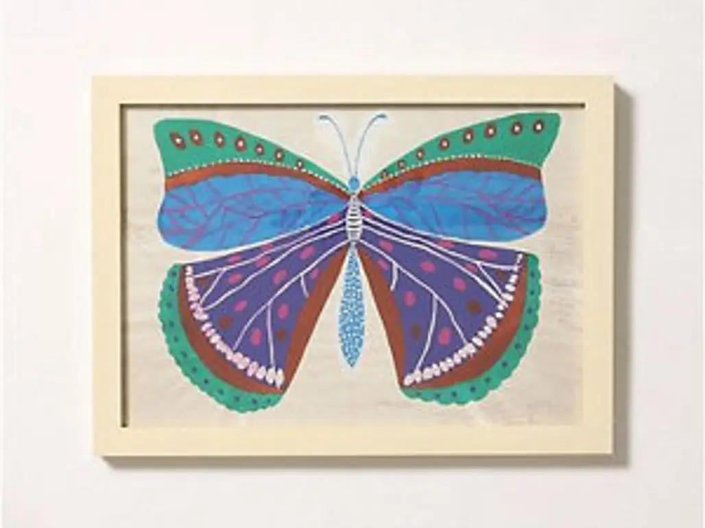 Butterfly Series Framed Art