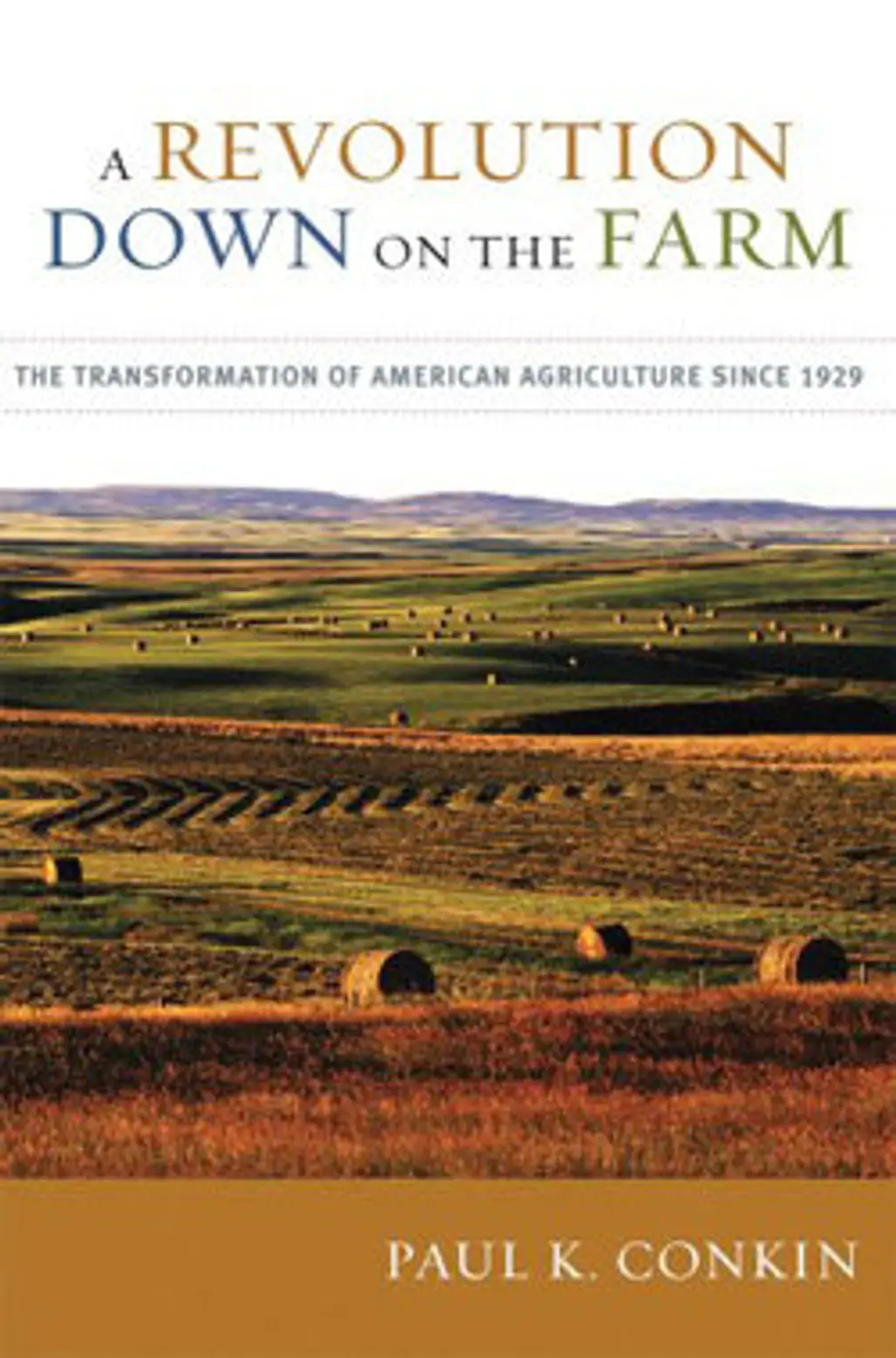 A Revolution down on the Farm: the Transformation of American Agriculture since 1929 by Paul Conkin