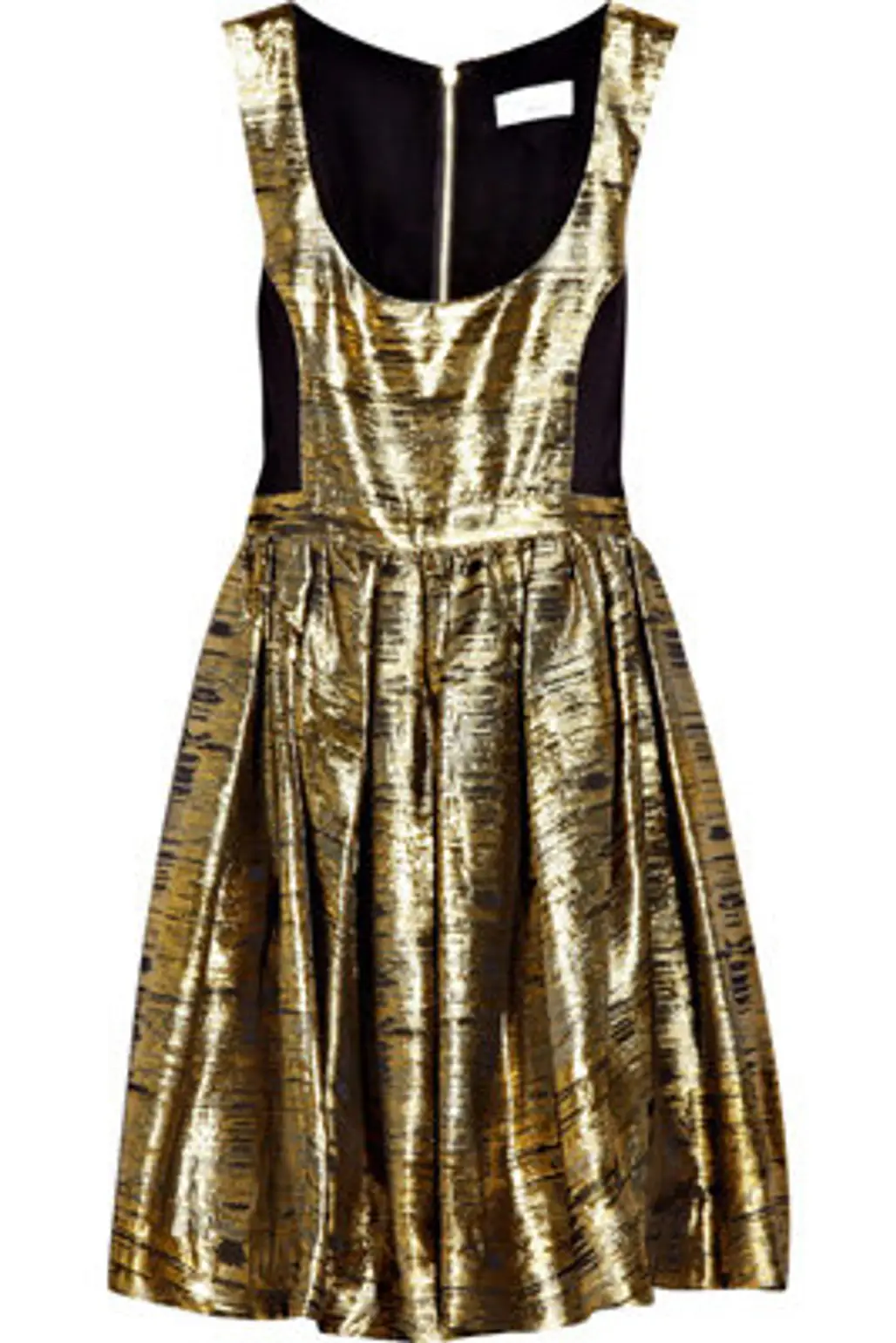 Adam Metallic Jacquard Dress