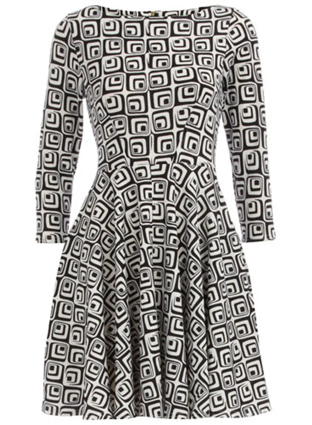 Dorothy Perkins Black/White Geo Print Dress