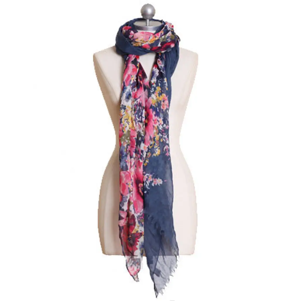 A Fresh Look on Life Floral Scarf