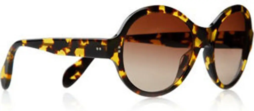 Oliver Peoples Lips of Fire Acetate Sunglasses