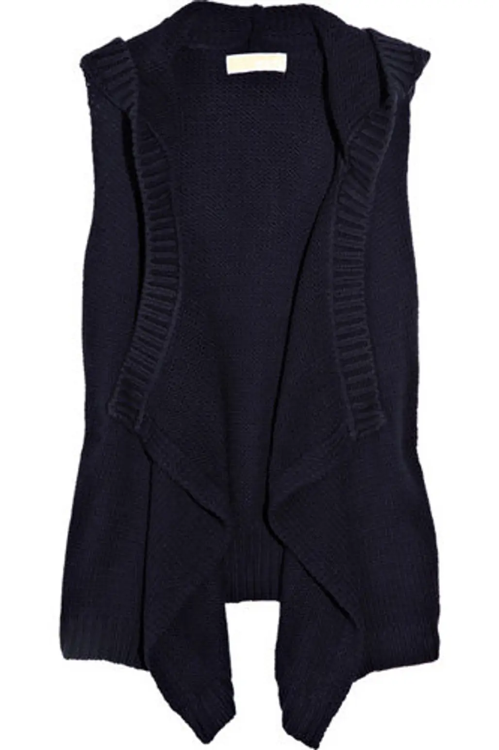 MICHAEL Michael Kors Knitted Cotton-Blend Hooded Vest