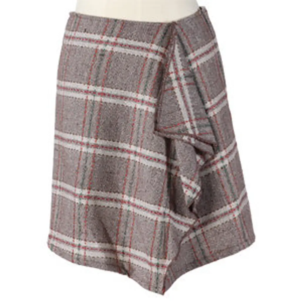 All in a Day’s Work Plaid Skirt
