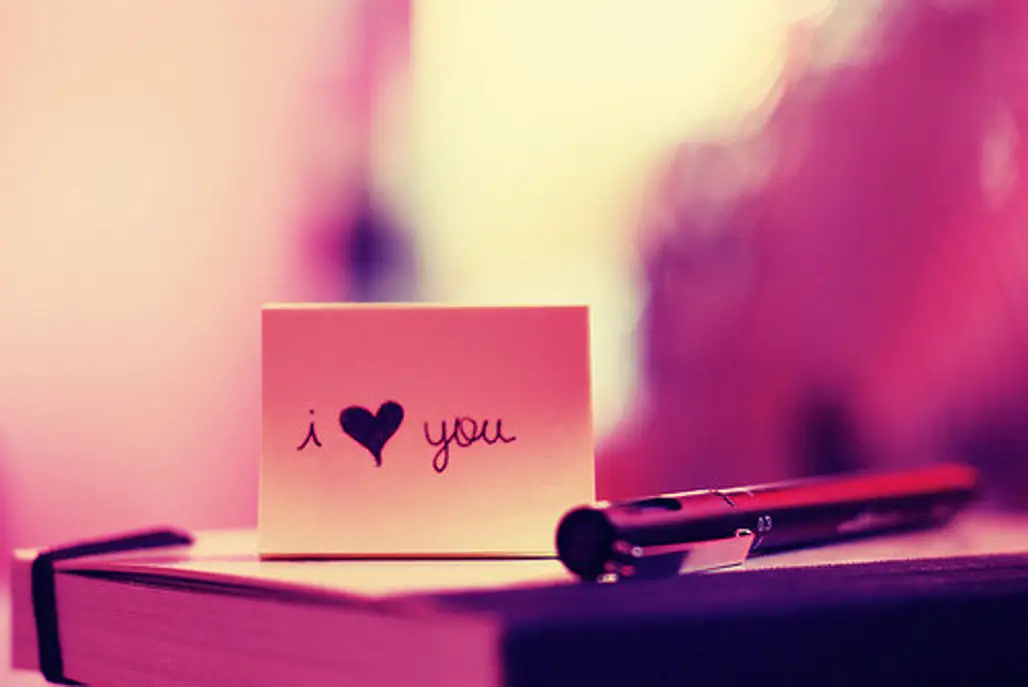 “I Love You.”