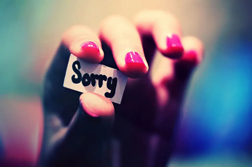 “I'm Sorry.”