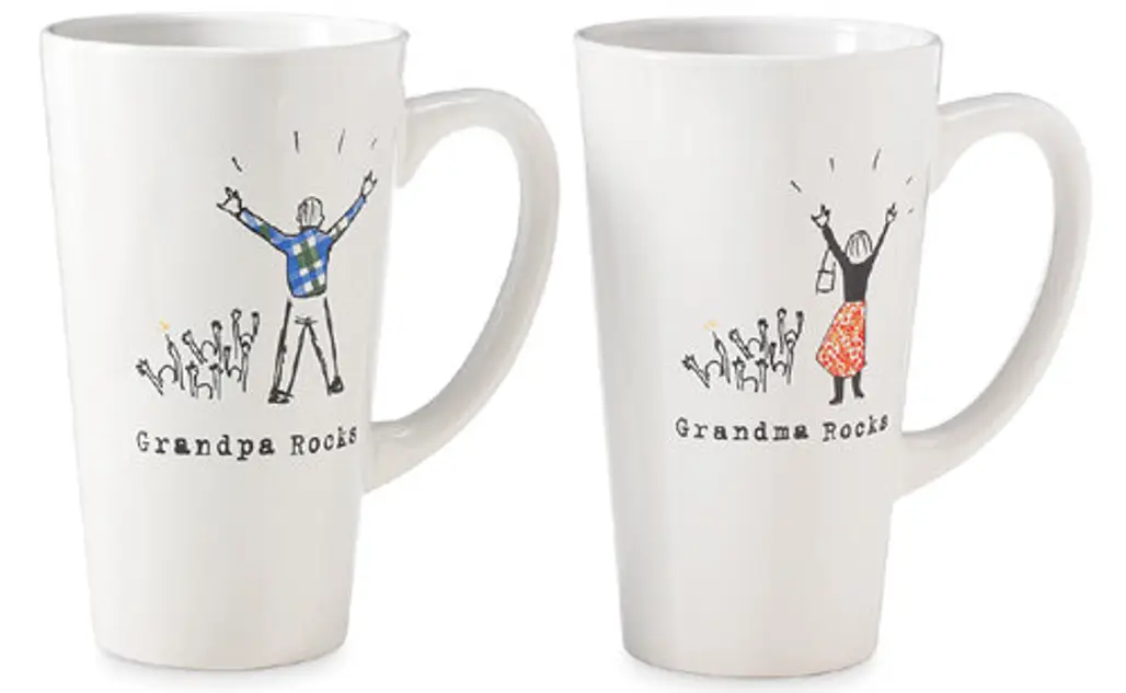 Rockstar Grandma or Grandpa Mugs