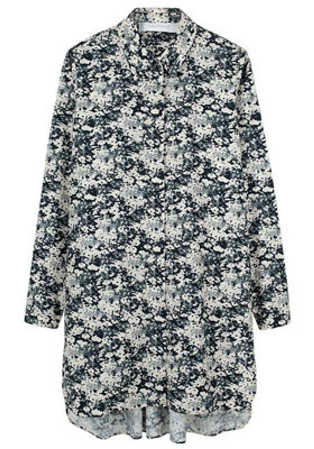 Cacharel Collared Printed Dress