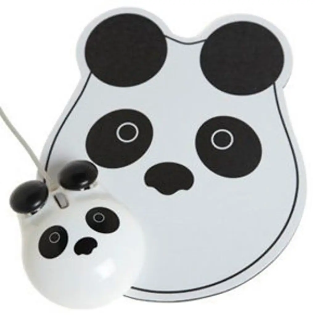Panda Points Mouse and Pad Set