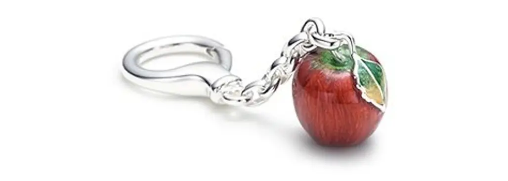 Tiffany Apple Key Ring