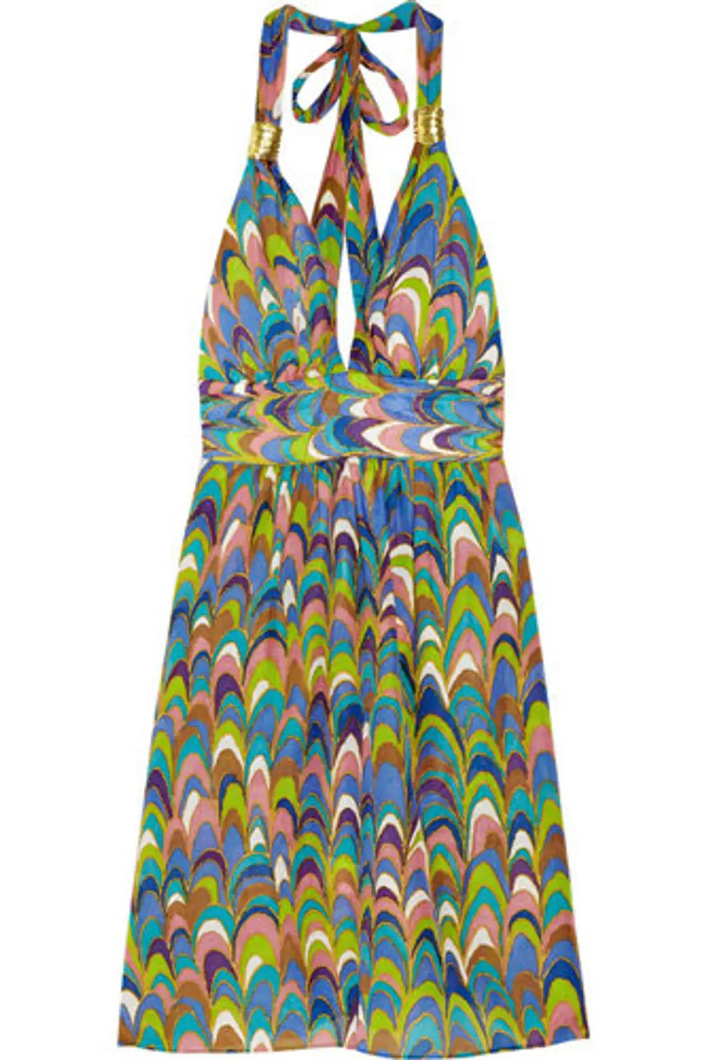 Milly Nevis Printed Linen and Cotton-Blend Dress