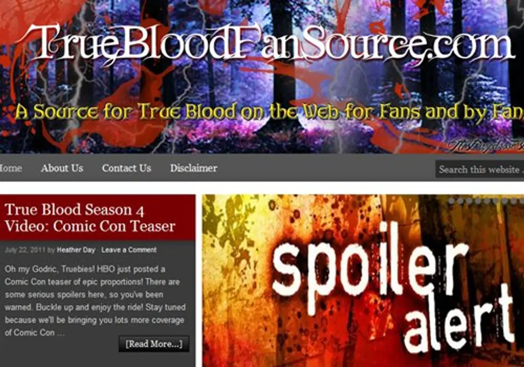 True Blood Fan Source