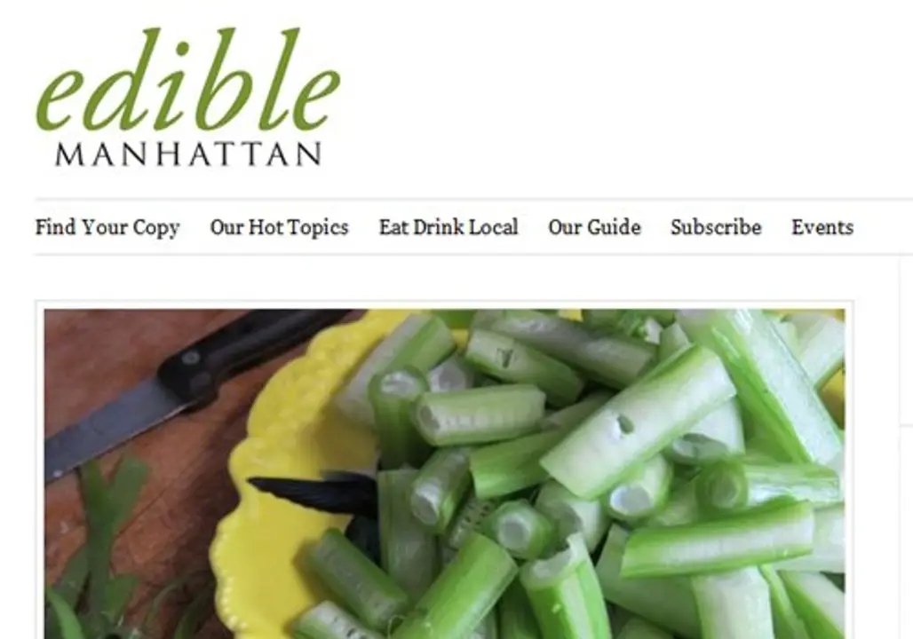 Edible Manhattan