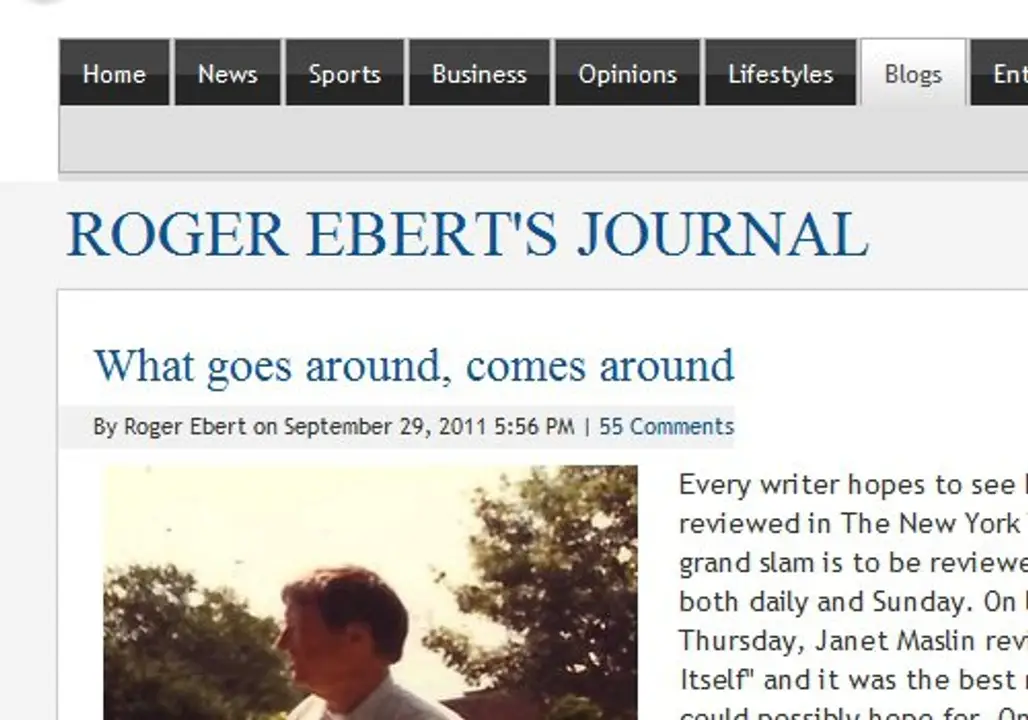 Roger Ebert's Journal