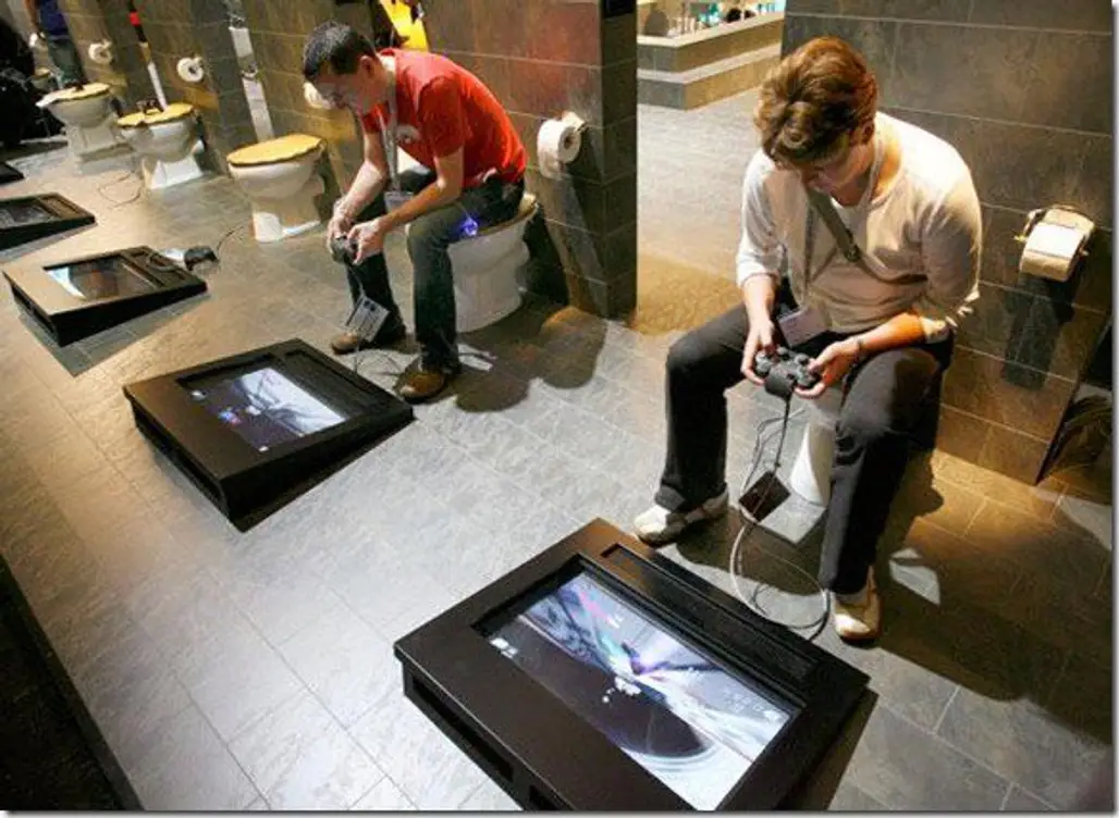 Playstation Toilet