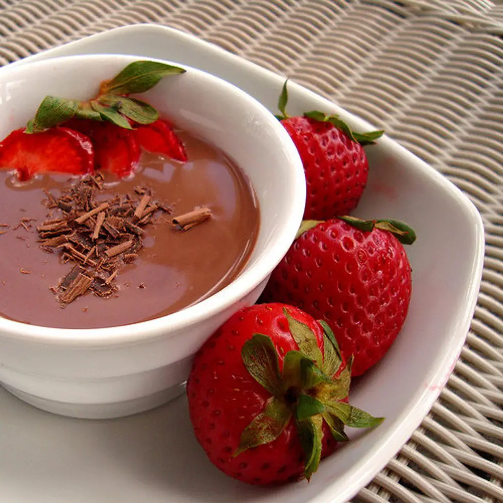 Dark Chocolate-Dipped Strawberries