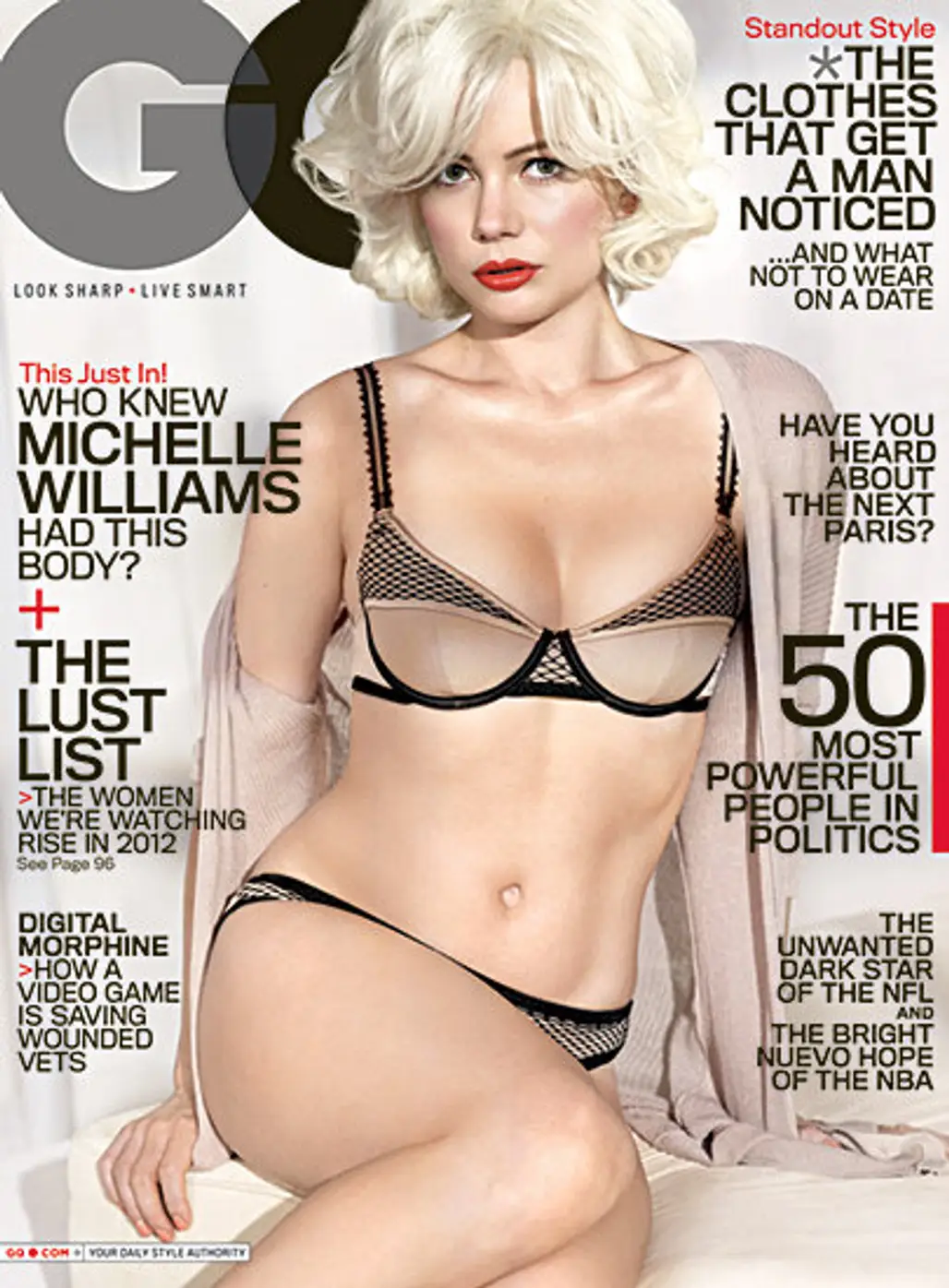 Michelle Williams Seduces as Monroe for GQ
