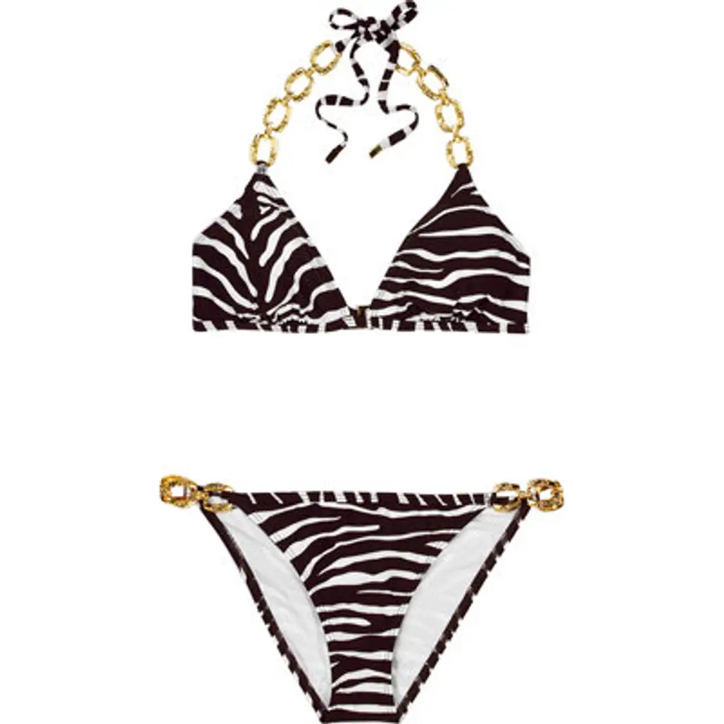 Michael Kors Zebra Print Bikini