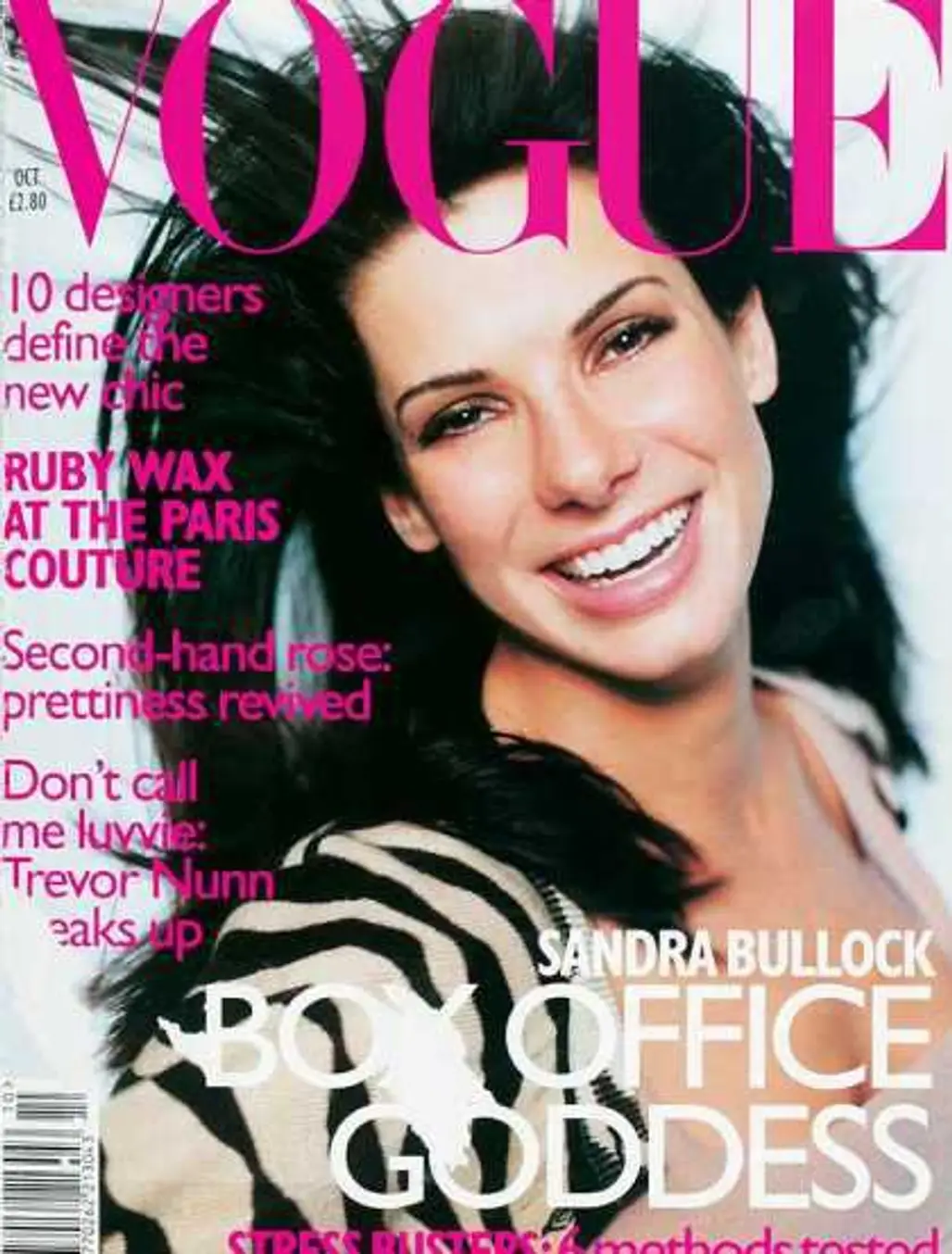 Sandra Bullock - October, 1996