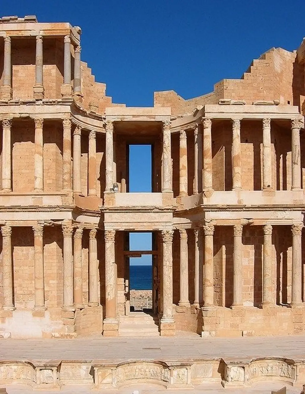 Roman Theatre, Sabratha, Libya