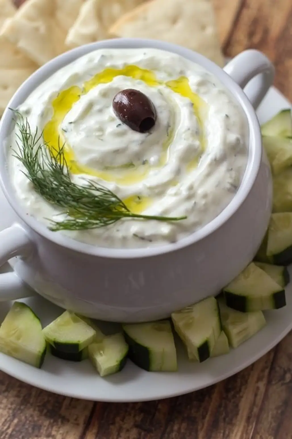 Authentic Tzatziki – a Yummy Dip of Greek Yogurt and Cucumber