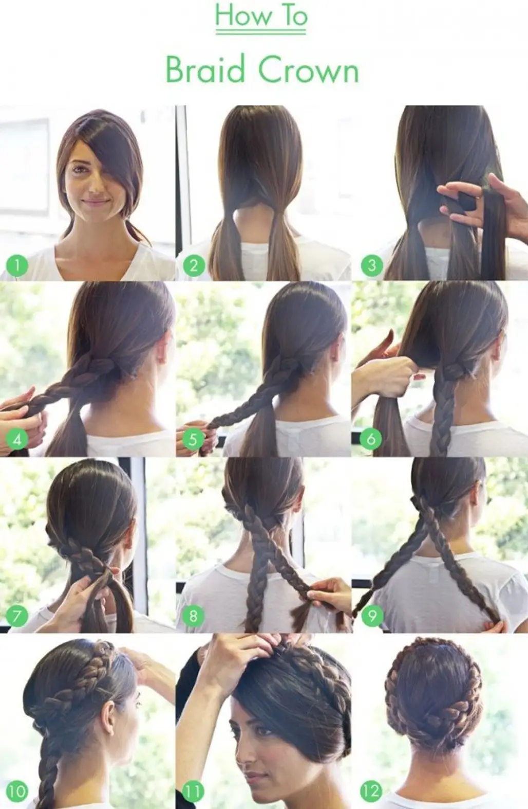 How to: Braid Crown... It'll Be Another 4 Years before My Hair is Long En