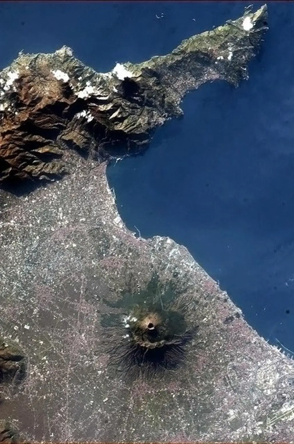 Mt. Vesuvius and the Bay of Naples, Italy