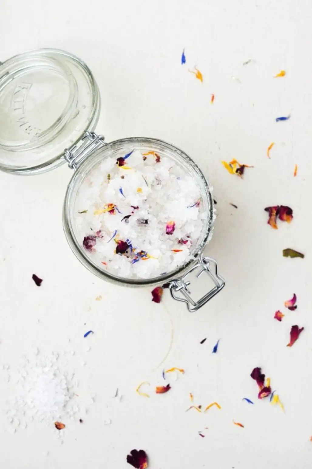 Make Your Own Body Scrub with Petals
