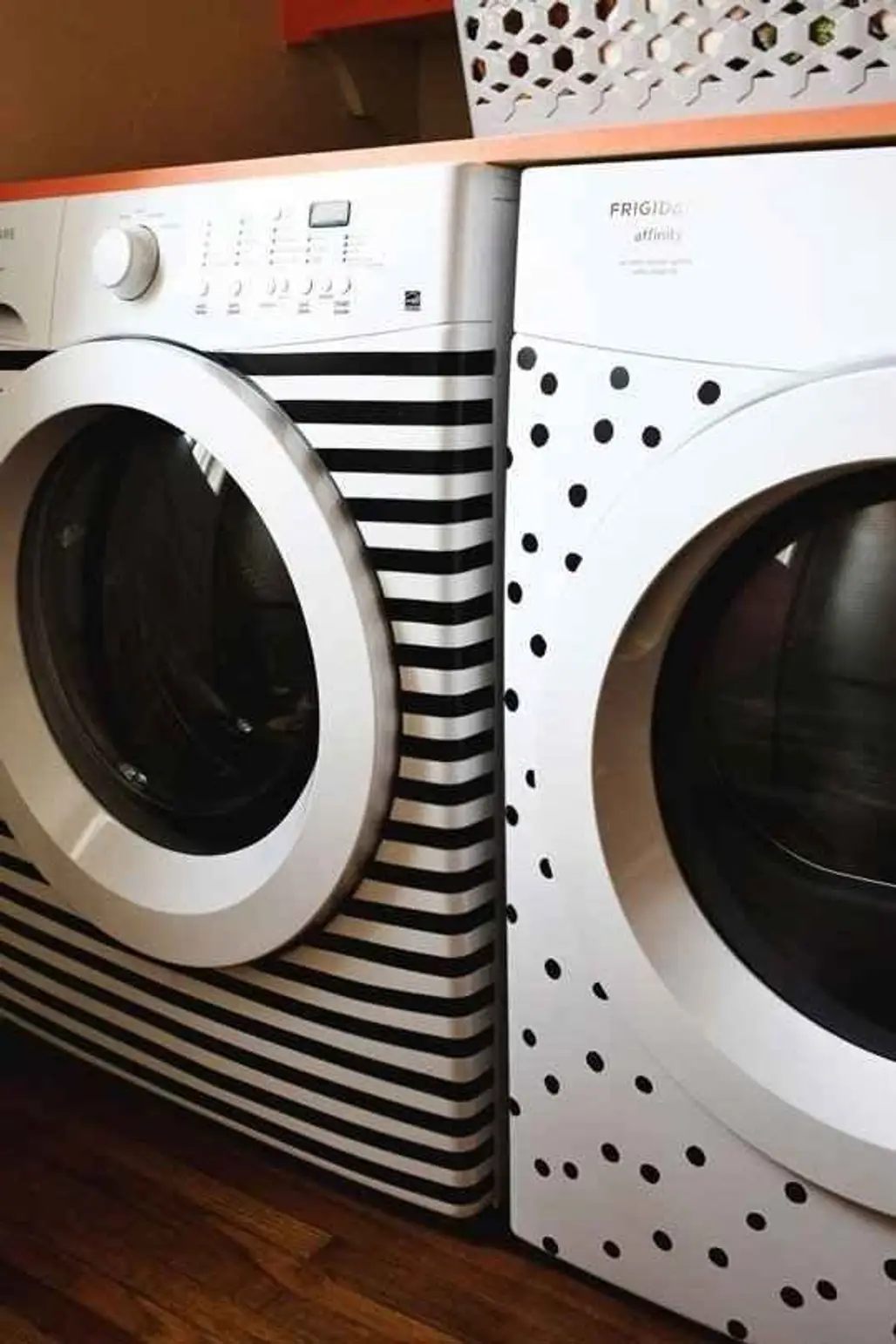 Taped Washer and Dryer