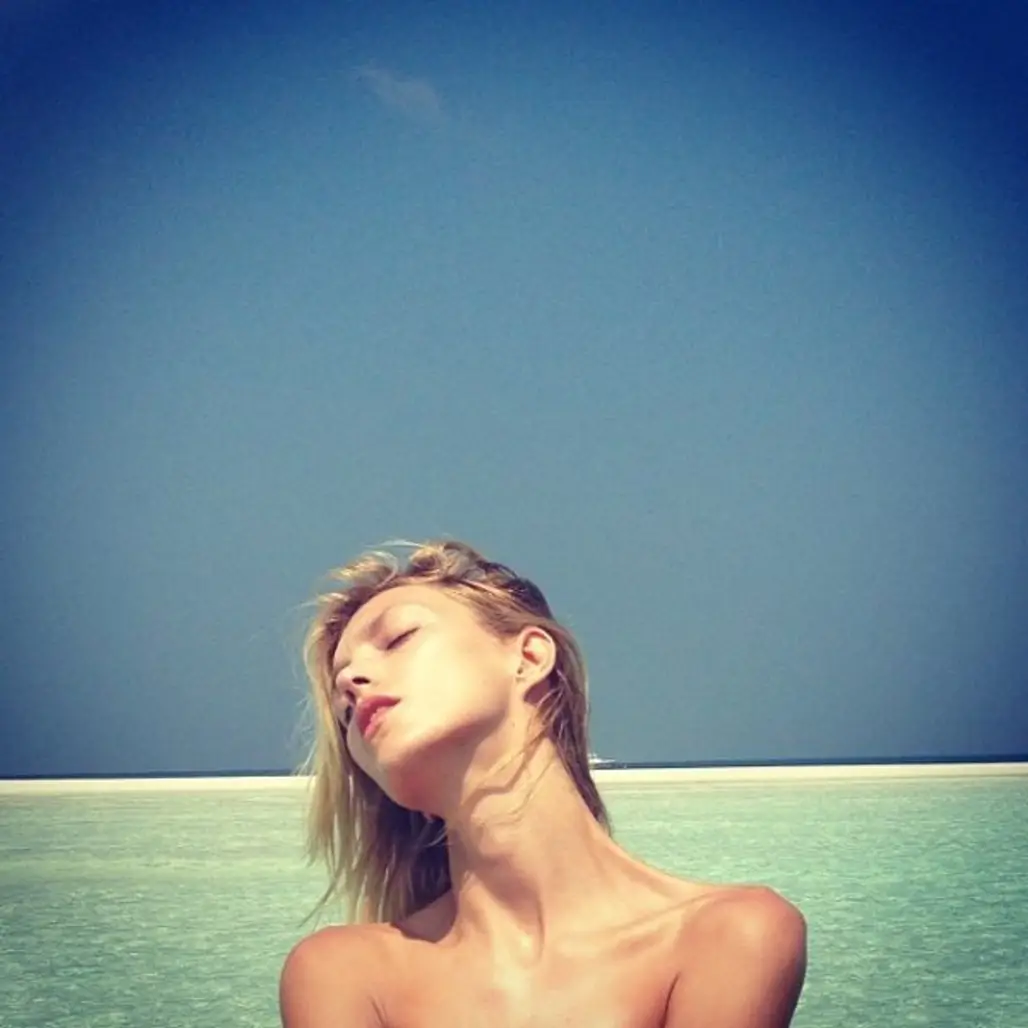 @anja_rubik makes us want to take a vacation right now