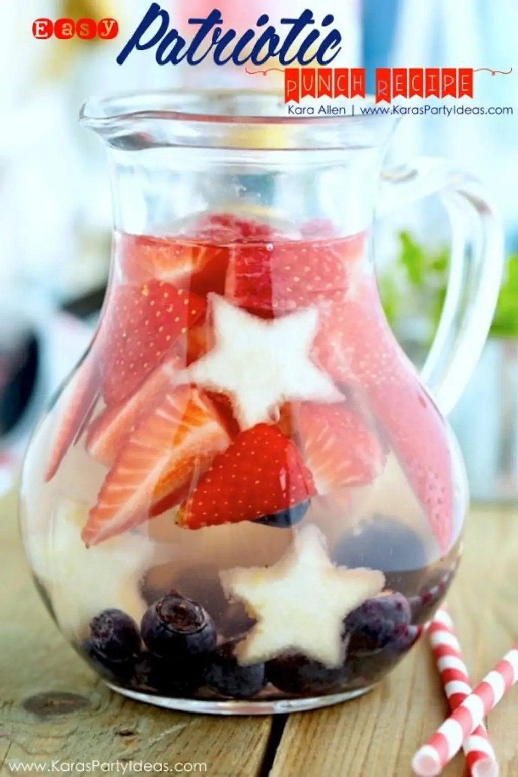Red, White and Blue PATRIOTIC Punch