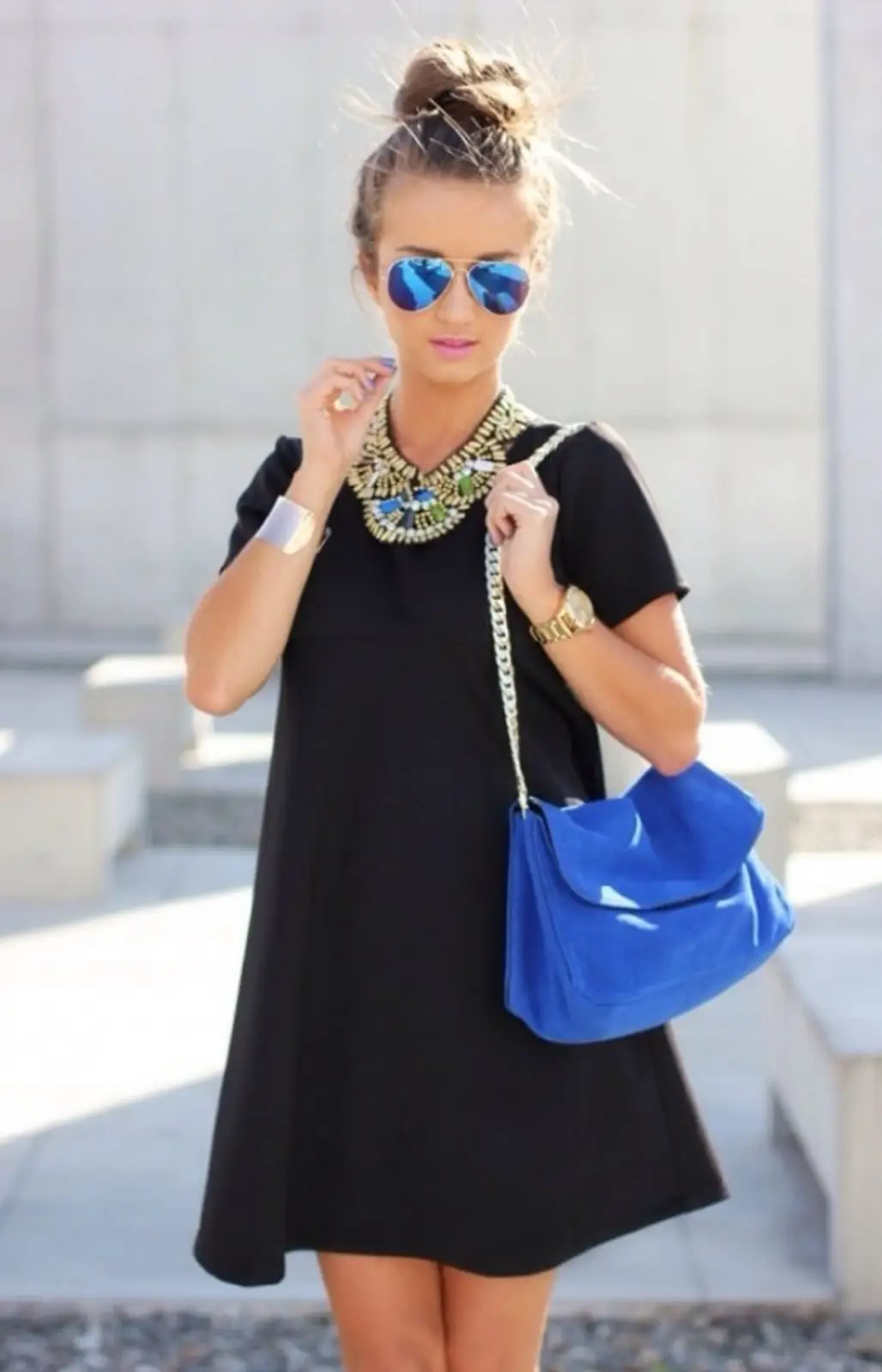 clothing,blue,dress,sleeve,outerwear,