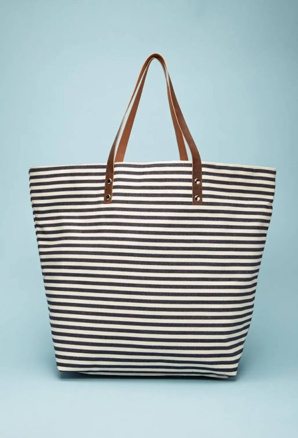 Forever 21 Oversized Striped Tote