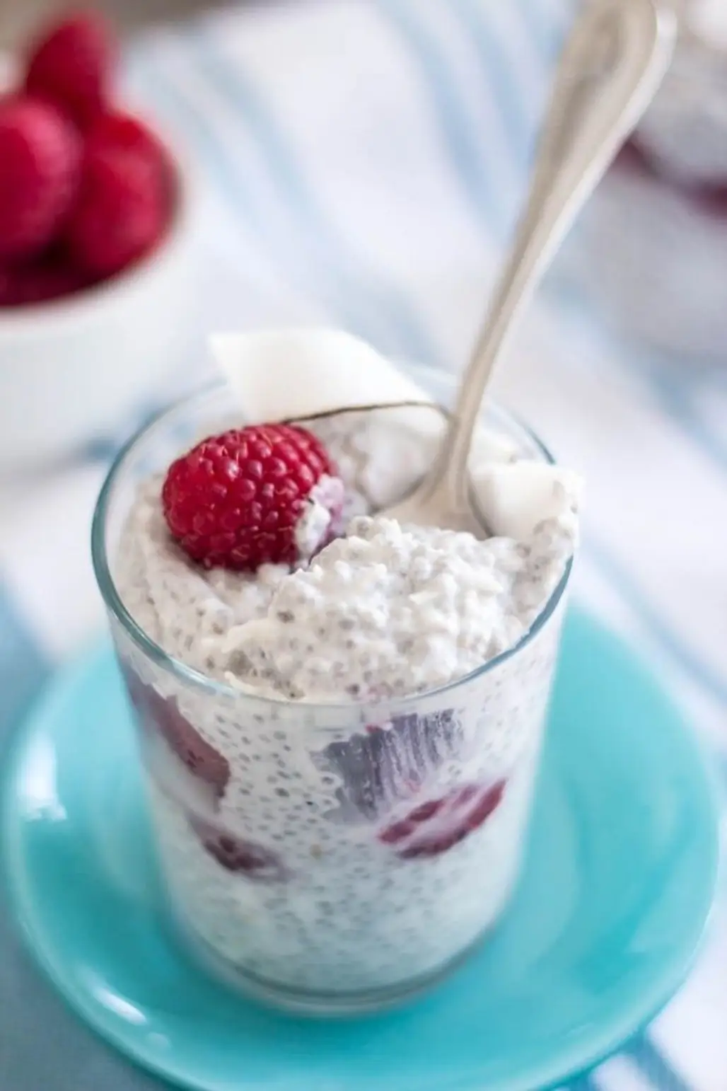 Quick Coconut Chia Seed Pudding