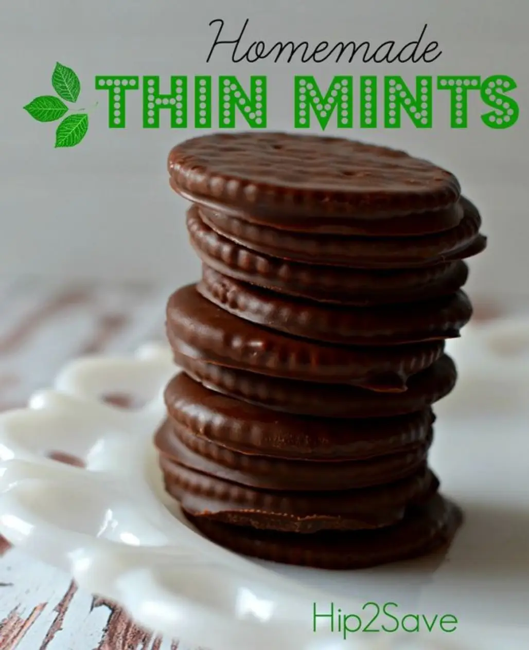 Homemade Thin Mints