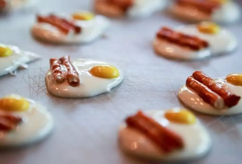 Create These Cute Miniature Bacon and Eggs