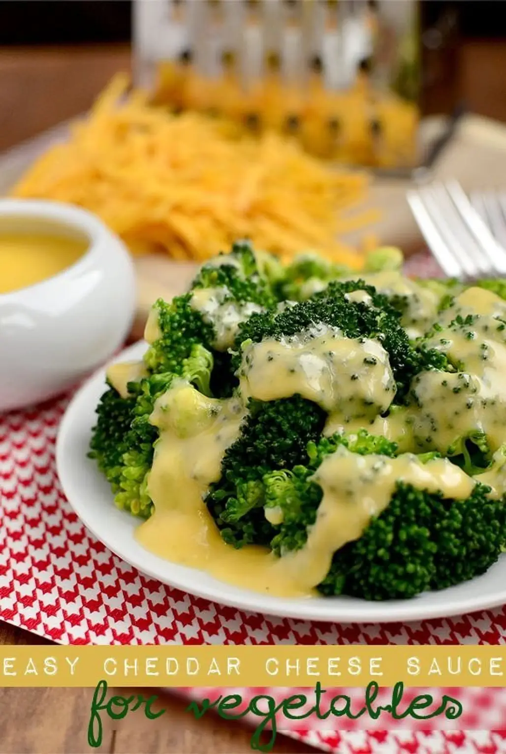 Cheddar Cheese Sauce for Vegetables