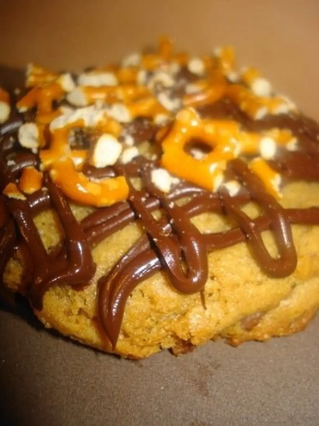 Peanut Butter, Pretzel and Chocolate Chunk Cookies