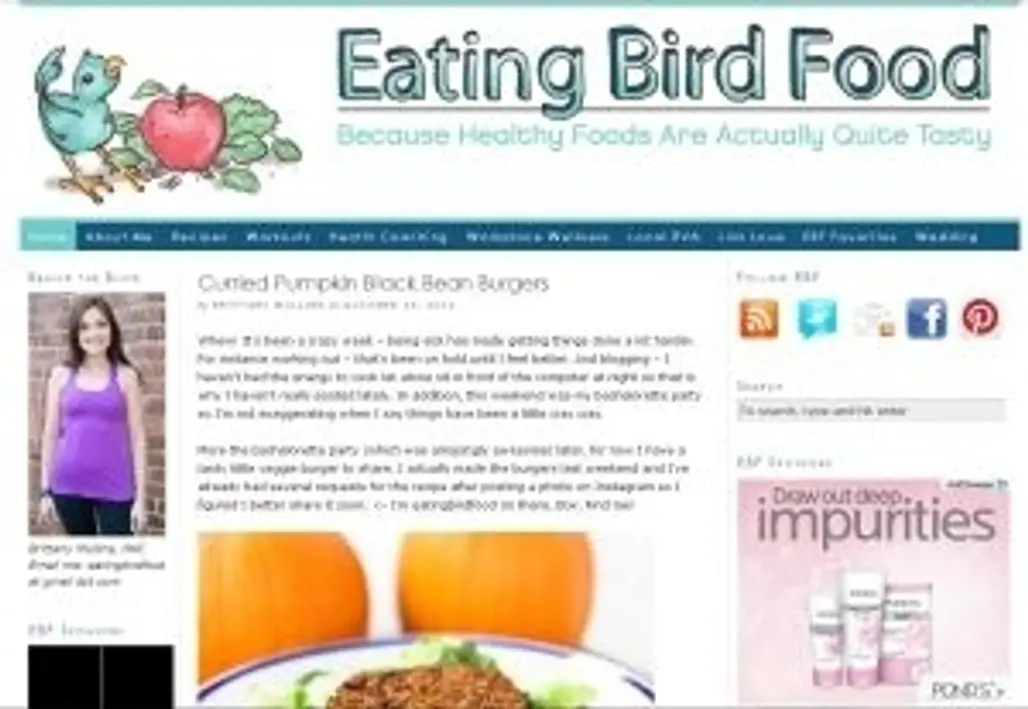 Eating Bird Food