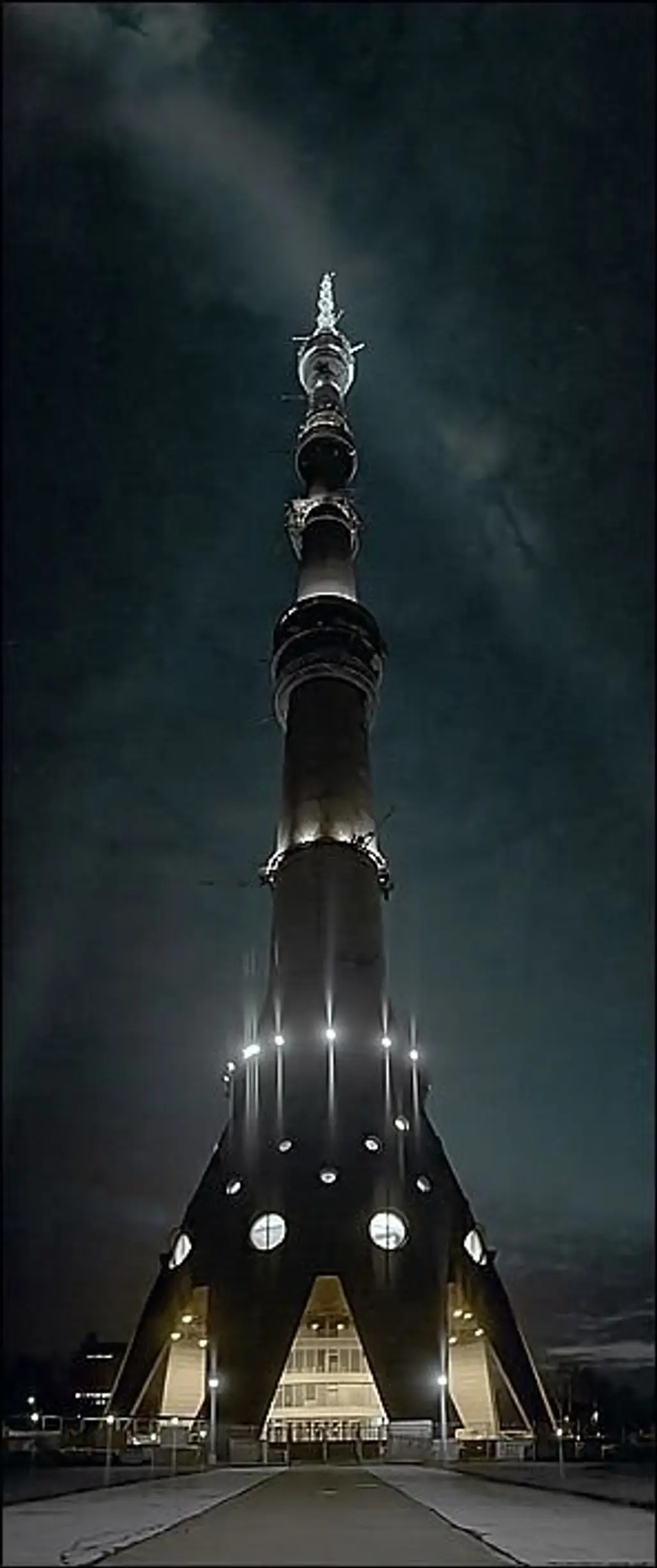 The Ostankino Tower, Moscow, Russia