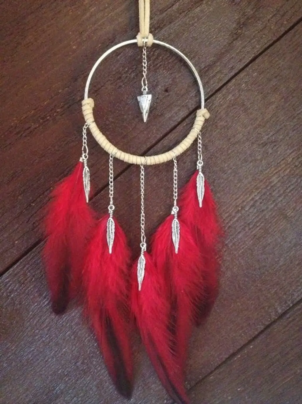 Dream Catcher Feather Necklace