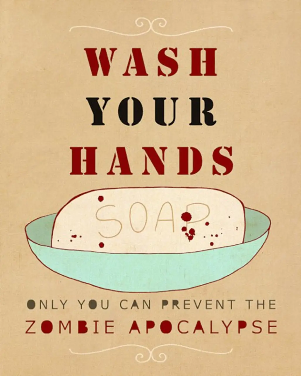 Zombie Apocalypse Print