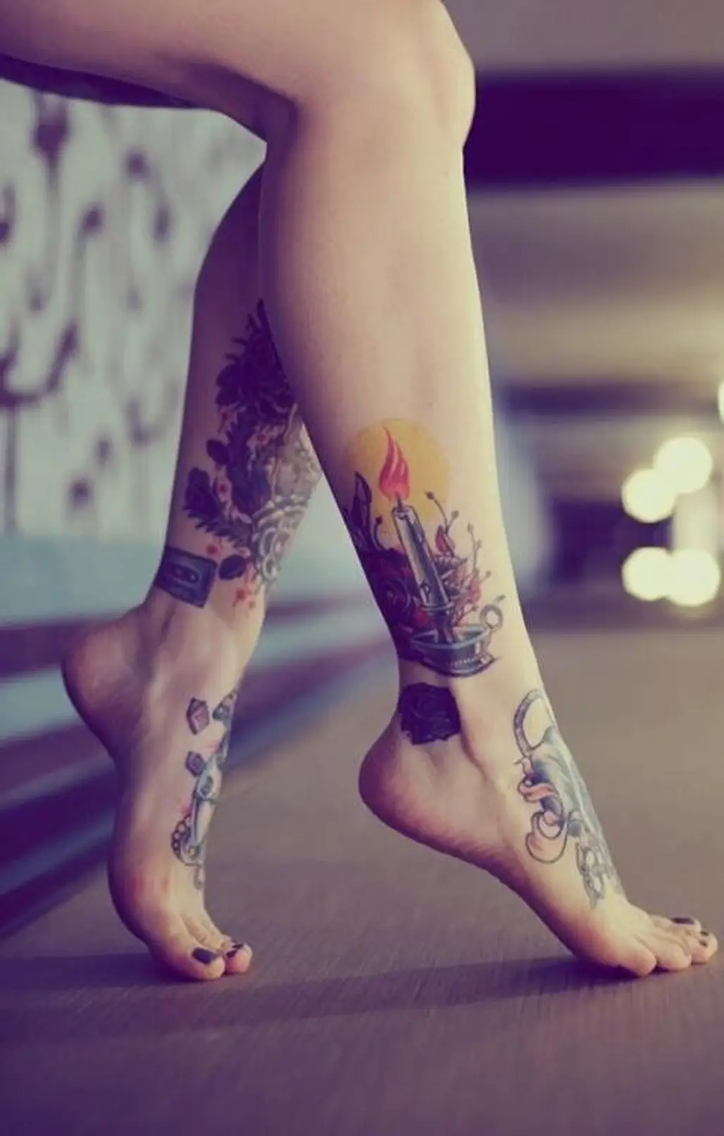 tattoo,leg,thigh,arm,pattern,