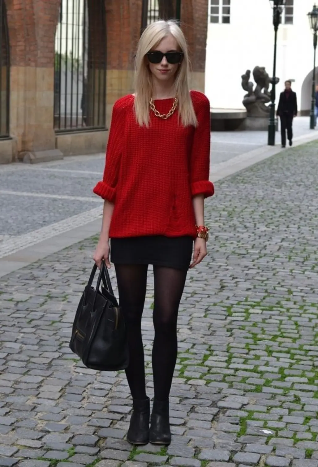 A Red Sweater