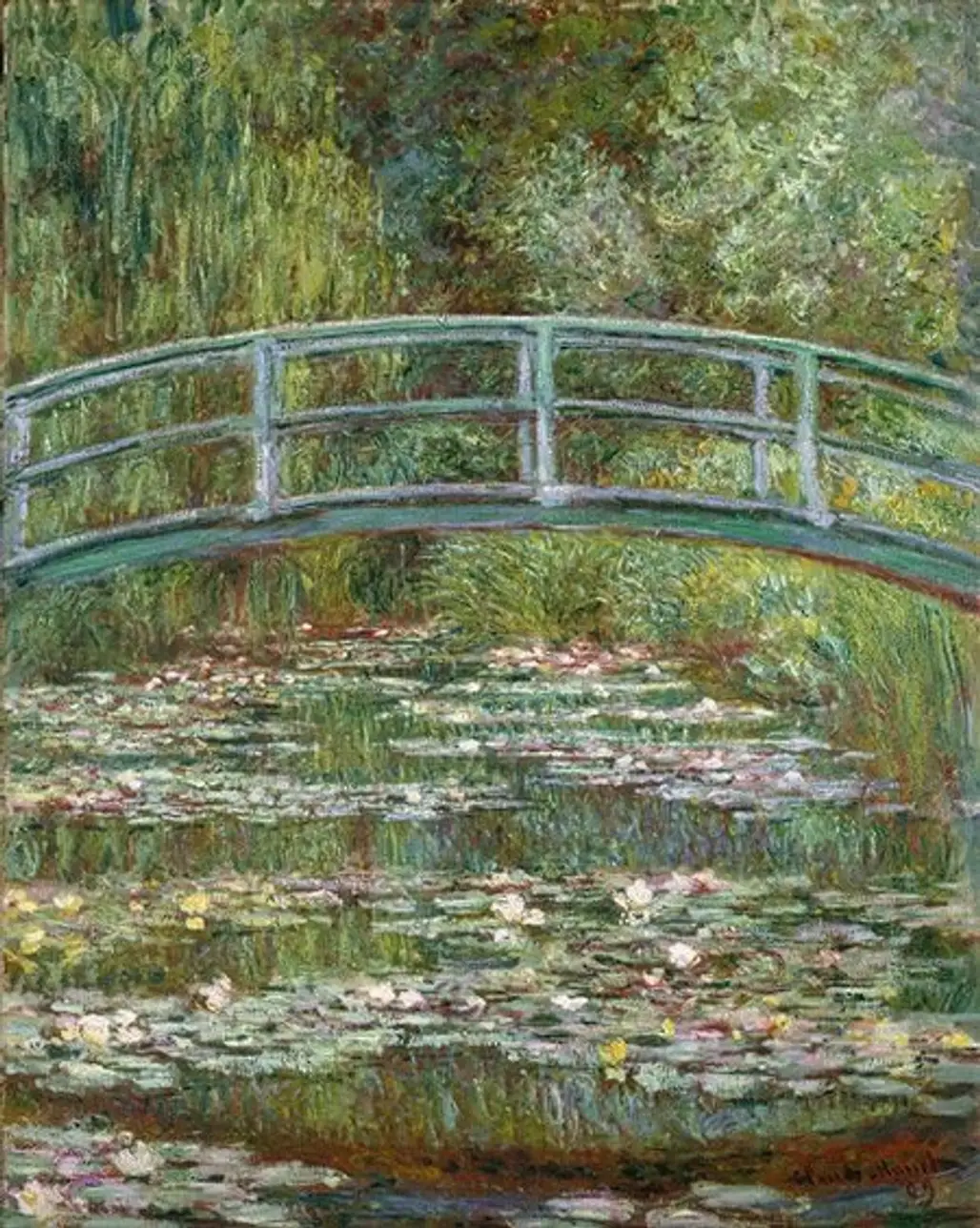 The Garden at Giverny - Monet