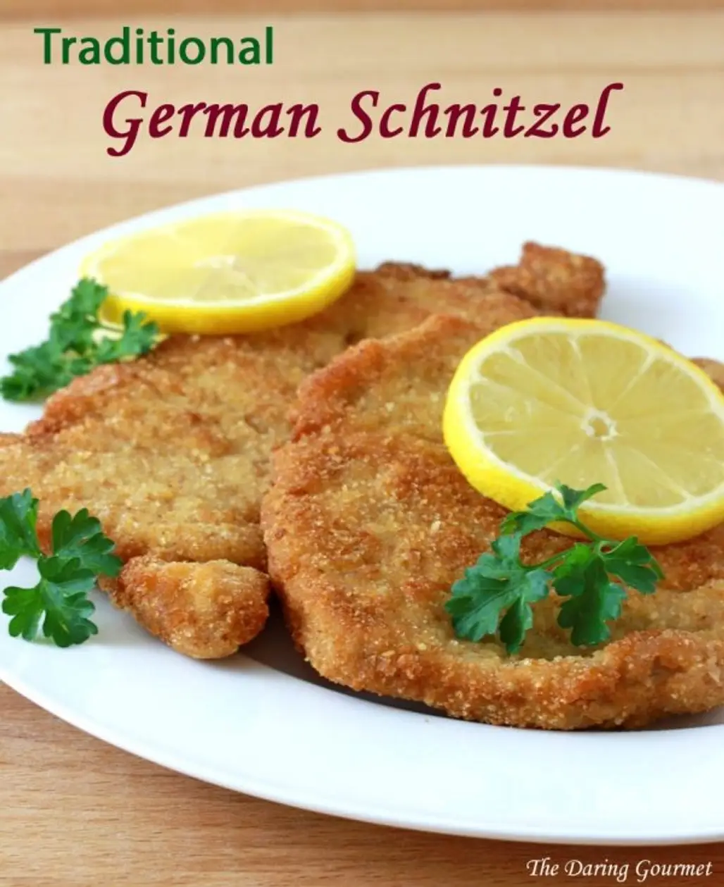 Traditional German Schnitzel