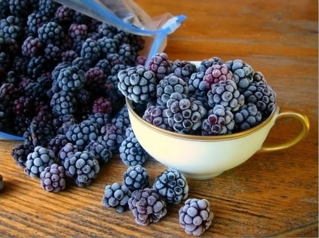 Frozen Blackberries