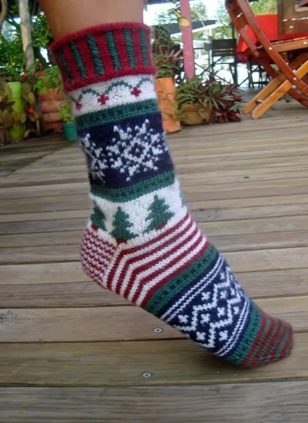 Colorful Holiday Socks